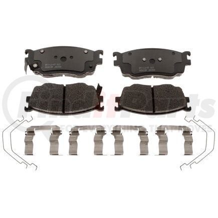 Raybestos MGD755CH Raybestos R-Line Ceramic Brake Pad Set