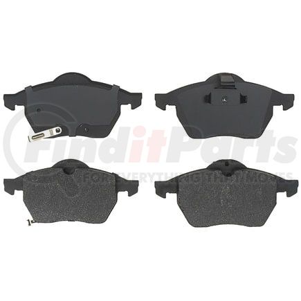 Raybestos MGD800M Raybestos R-Line Metallic Brake Pad Set