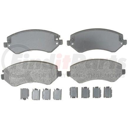 Raybestos MGD856MH Raybestos R-Line Metallic Brake Pad Set