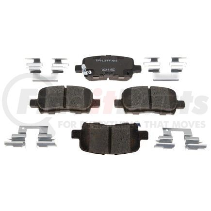 Raybestos MGD865CH Raybestos R-Line Ceramic Brake Pad Set