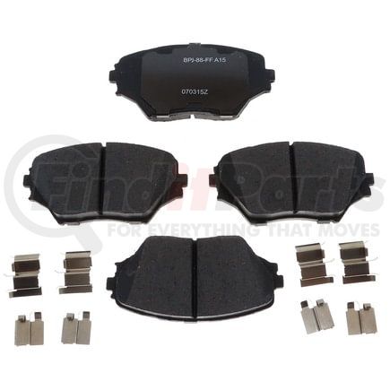 Raybestos MGD862CH Raybestos R-Line Ceramic Brake Pad Set