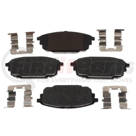 Raybestos MGD892CH Raybestos R-Line Ceramic Brake Pad Set