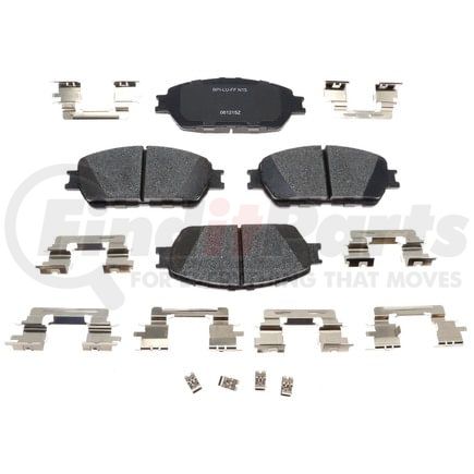 Raybestos MGD906ACH Raybestos R-Line Ceramic Brake Pad Set