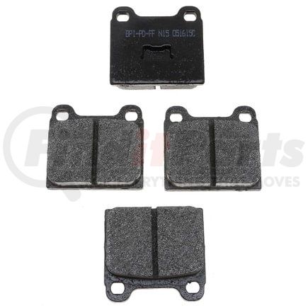 Raybestos MGD96M Raybestos R-Line Metallic Brake Pad Set