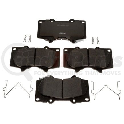 Raybestos MGD976CH Raybestos R-Line Ceramic Brake Pad Set