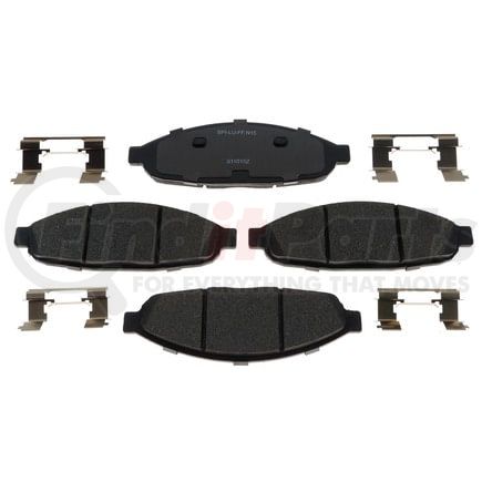 Raybestos MGD997CH Raybestos R-Line Ceramic Brake Pad Set