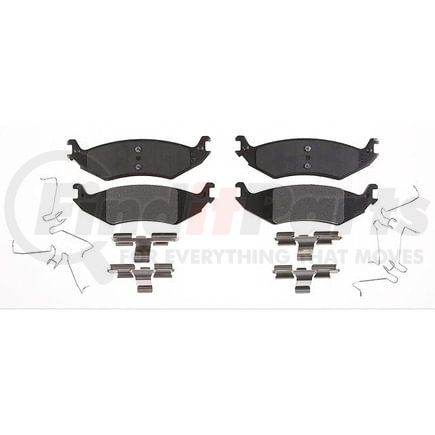 Raybestos PGD1046M Raybestos Element3 Metallic Brake Pad Set