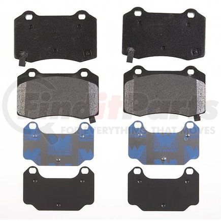 Raybestos PGD1053M Raybestos Element3 Metallic Brake Pad Set
