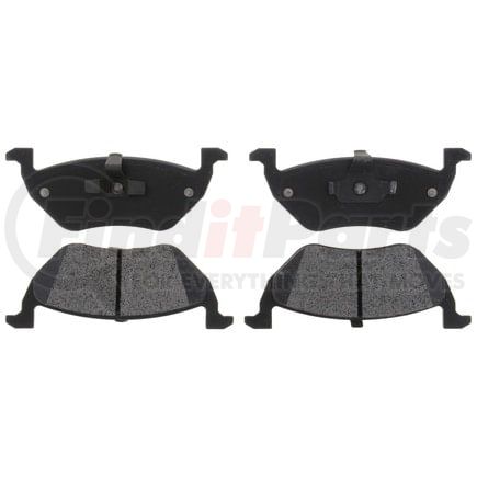 Raybestos PGD1055C Brake Parts Inc Raybestos Element3 Overstock Ceramic Disc Brake Pad Set
