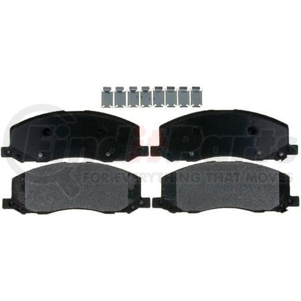 Raybestos PGD1558M Raybestos Element3 Metallic Brake Pad Set