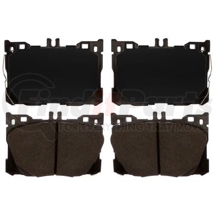 Raybestos PGD1871M Raybestos Element3 Metallic Brake Pad Set