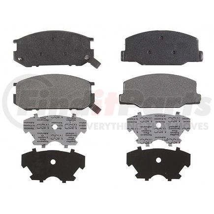 Raybestos PGD245M Raybestos Element3 Metallic Brake Pad Set