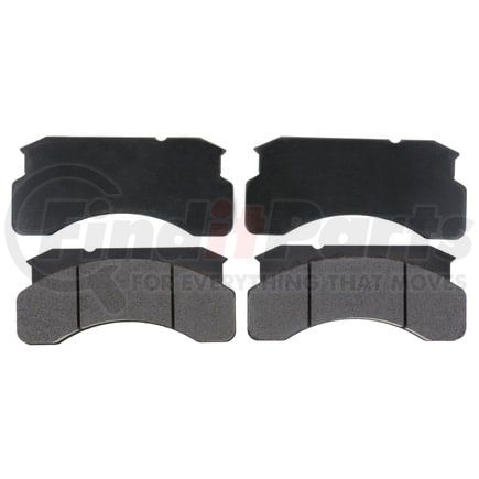 Raybestos PGD236M Raybestos Element3 Metallic Brake Pad Set