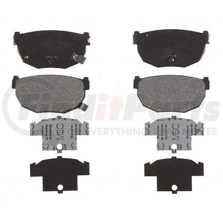 Raybestos PGD272M Raybestos Element3 Metallic Brake Pad Set