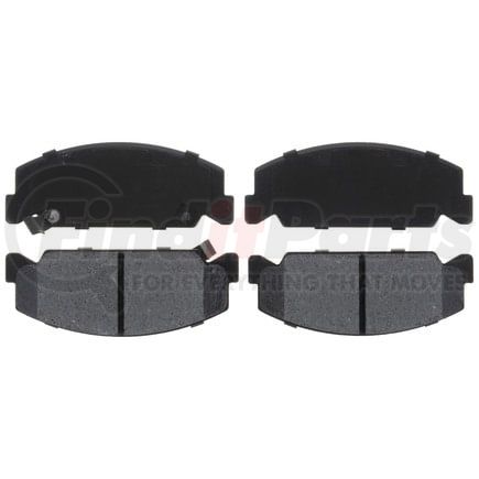 Raybestos PGD273M Brake Parts Inc Raybestos Element3 Overstock Metallic Disc Brake Pad Set