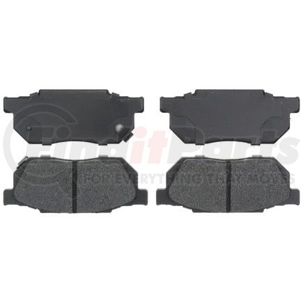 Raybestos PGD256M Brake Parts Inc Raybestos Element3 Overstock Metallic Disc Brake Pad Set