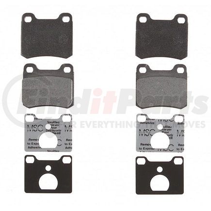 Raybestos PGD335M Raybestos Element3 Metallic Brake Pad Set