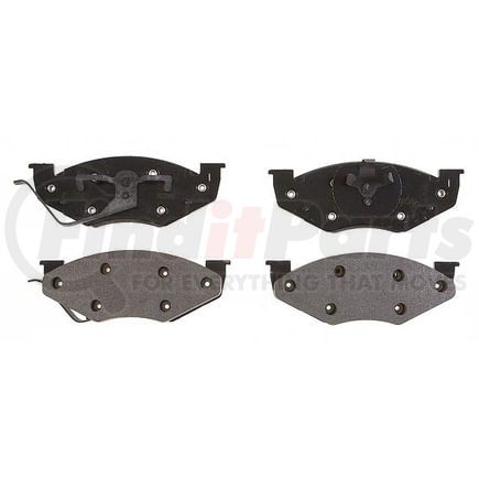 Raybestos PGD367M Raybestos Element3 Metallic Brake Pad Set