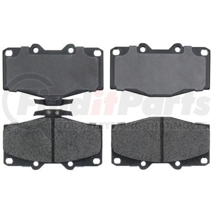 Raybestos PGD410C Raybestos Element3 Ceramic Brake Pad Set