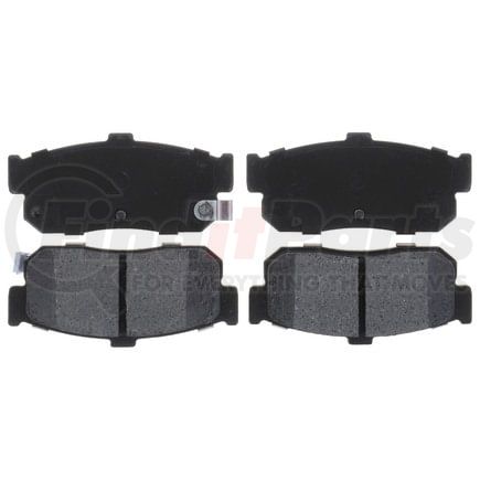 Raybestos PGD540M Brake Parts Inc Raybestos Element3 Overstock Metallic Disc Brake Pad Set