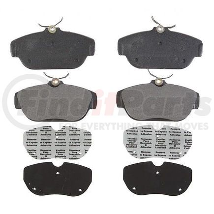 Raybestos PGD542M Raybestos Element3 Metallic Brake Pad Set