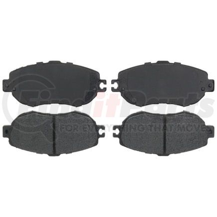 Raybestos PGD612M Brake Parts Inc Raybestos Element3 Overstock Metallic Disc Brake Pad Set