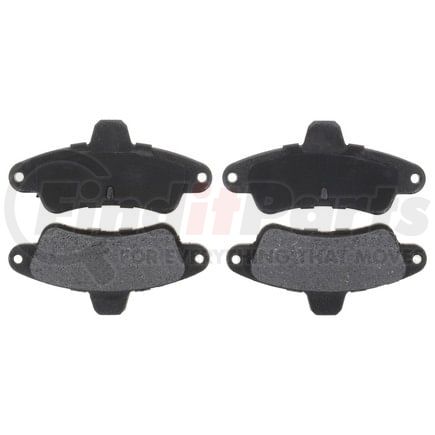 Raybestos PGD661 Brake Parts Inc Raybestos Element3 Overstock Organic Disc Brake Pad Set