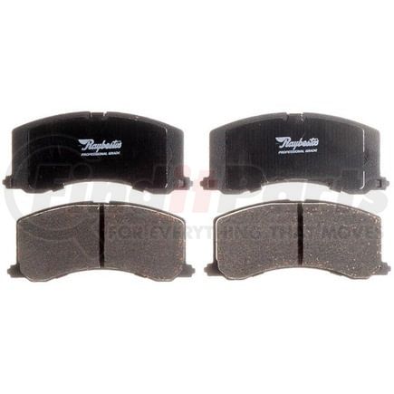 Raybestos PGD677C Raybestos Element3 Ceramic Brake Pad Set