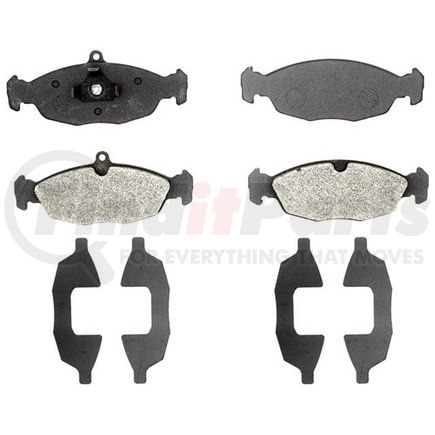 Raybestos PGD688M Raybestos Element3 Metallic Brake Pad Set