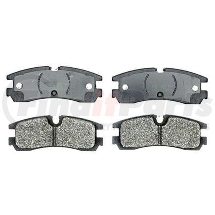 Raybestos PGD754M Raybestos Element3 Metallic Brake Pad Set