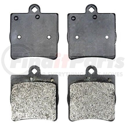 Raybestos PGD779M Raybestos Element3 Metallic Brake Pad Set