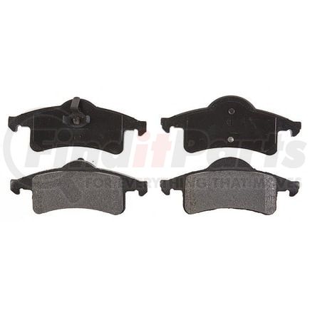 Raybestos PGD791M Raybestos Element3 Metallic Brake Pad Set