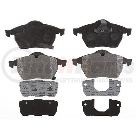 Raybestos PGD800M Raybestos Element3 Metallic Brake Pad Set