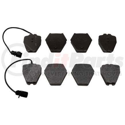 Raybestos PGD839AM Raybestos Element3 Metallic Brake Pad Set