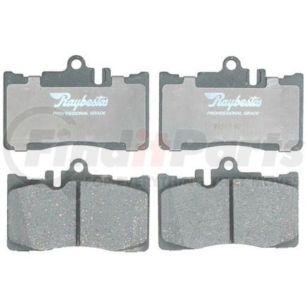Raybestos PGD870C Raybestos Element3 Ceramic Brake Pad Set