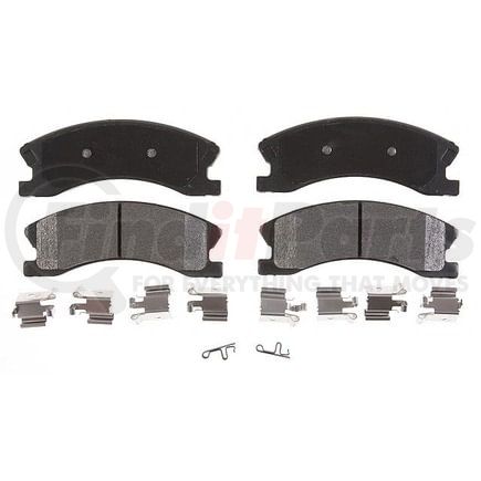 Raybestos PGD945M Raybestos Element3 Metallic Brake Pad Set