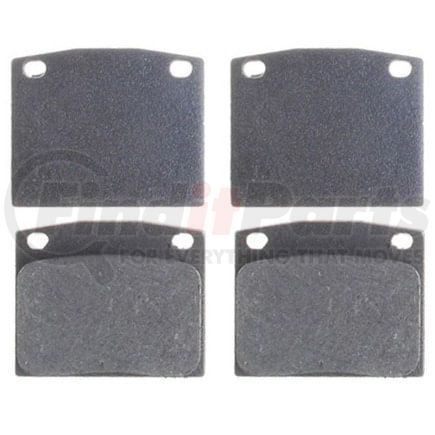 Raybestos SGD117 Raybestos Service Grade Organic Brake Pad Set