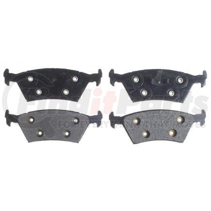 Raybestos SGD135M Raybestos Service Grade Metallic Brake Pad Set