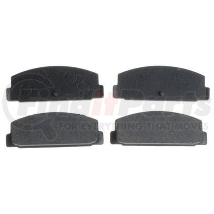 Raybestos SGD144 Brake Parts Inc Raybestos Service Grade Organic Disc Brake Pad Set