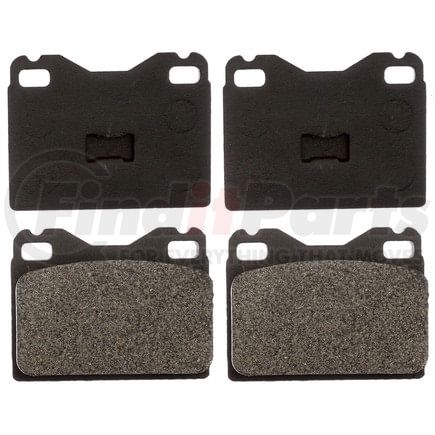Raybestos SGD156 Brake Parts Inc Raybestos Service Grade Overstock Organic Disc Brake Pad Set