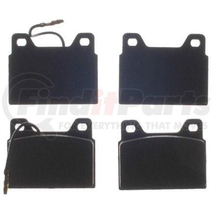 Raybestos SGD157 Raybestos Service Grade Organic Brake Pad Set