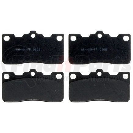 Raybestos SGD243 Raybestos Service Grade Organic Brake Pad Set
