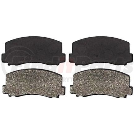 Raybestos SGD284M Brake Parts Inc Raybestos Service Grade Overstock Metallic Disc Brake Pad Set