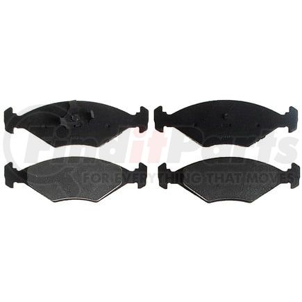 Raybestos SGD350 Raybestos Service Grade Organic Brake Pad Set