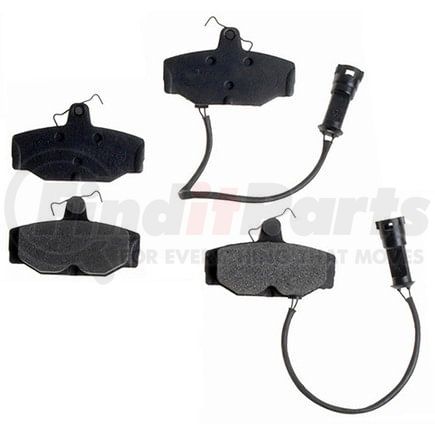 Raybestos SGD382M Raybestos Service Grade Metallic Brake Pad Set