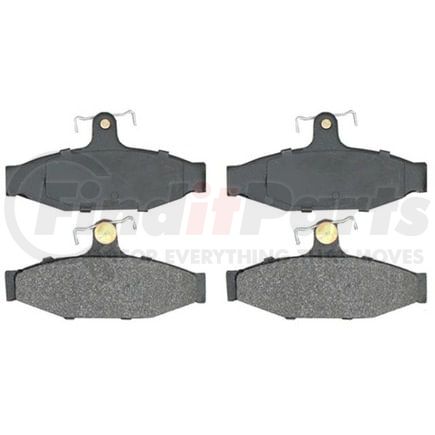 Raybestos SGD413M Raybestos Service Grade Metallic Brake Pad Set