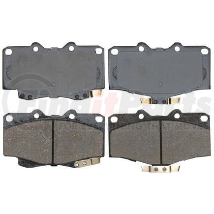 Raybestos SGD436AC Raybestos Service Grade Ceramic Brake Pad Set