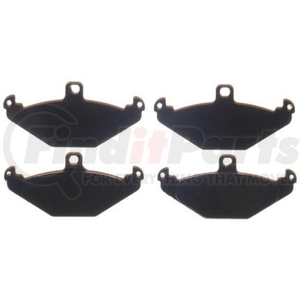 Raybestos SGD491M Raybestos Service Grade Metallic Brake Pad Set