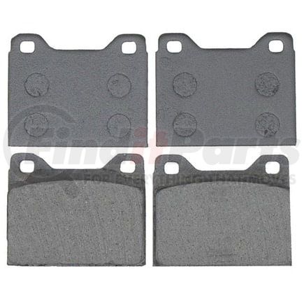 Raybestos SGD56 Raybestos Service Grade Organic Brake Pad Set