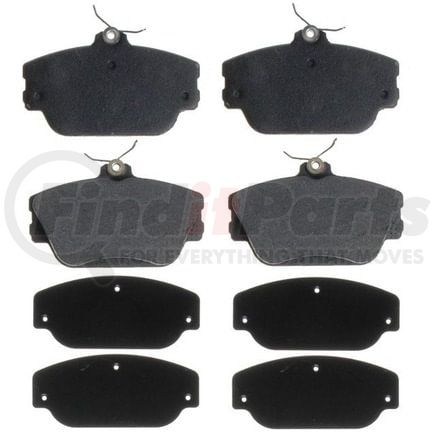 Raybestos SGD598 Raybestos Service Grade Organic Brake Pad Set
